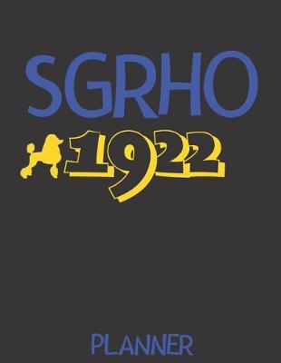 Book cover for SGRho 1922 Planner