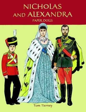 Book cover for Nicholas and Alexandra Paper Dolls