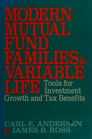 Cover of Modern Mutual Fund Families and Variable Life