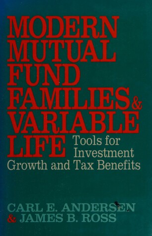 Book cover for Modern Mutual Fund Families and Variable Life