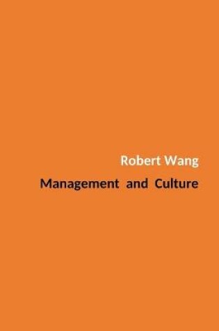 Cover of Management and Culture