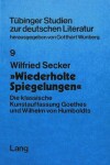 Book cover for -Wiederholte Spiegelungen-