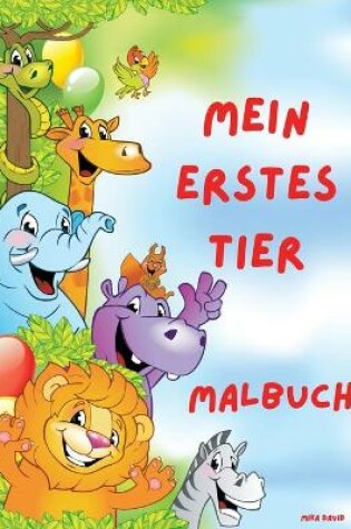 Cover of Mein Erstes Tier Malbuch