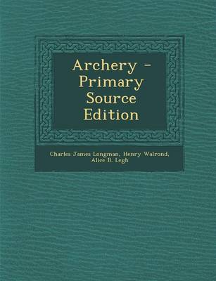 Book cover for Archery - Primary Source Edition