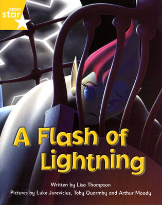 Book cover for Fantastic Forest Yellow Level Fiction: A Flash of Lightning