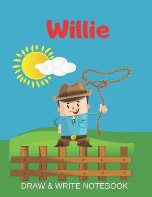 Book cover for Willie Draw & Write Notebook