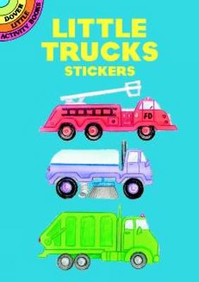 Book cover for Little Trucks Stickers