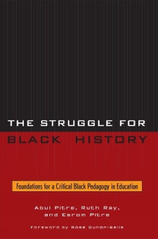 Cover of The Struggle for Black History