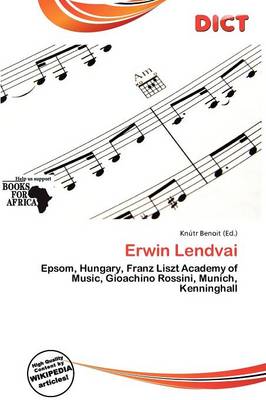 Cover of Erwin Lendvai