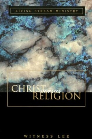 Cover of Christ Vs. Religion