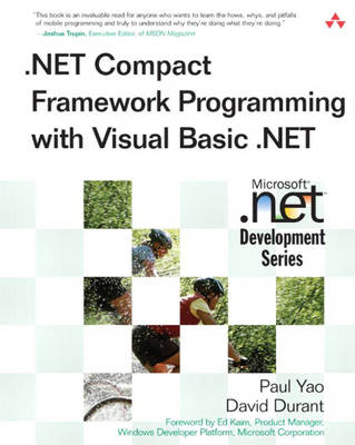 Book cover for .NET Compact Framework Programming with Visual Basic .NET