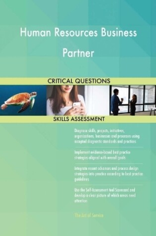 Cover of Human Resources Business Partner Critical Questions Skills Assessment