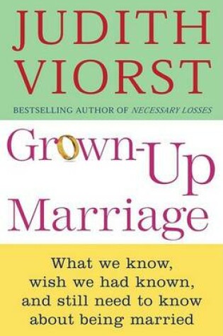 Cover of Grown up Marriage