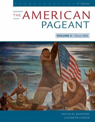 Book cover for The American Pageant, Volume II