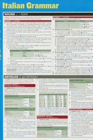 Cover of Italian Grammar SparkCharts