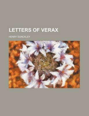 Book cover for Letters of Verax