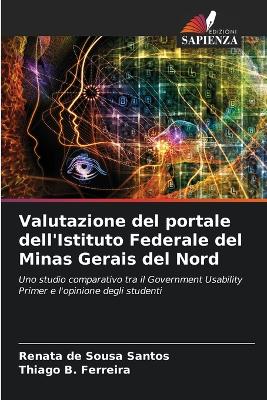 Book cover for Valutazione del portale dell'Istituto Federale del Minas Gerais del Nord