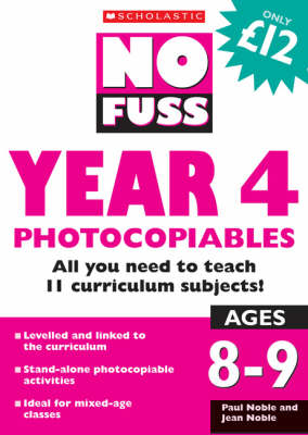 Book cover for No Fuss: Year 4 Photocopiables