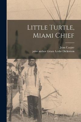 Book cover for Little Turtle, Miami Chief