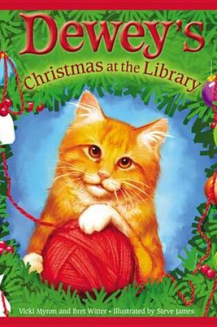 Cover of Dewey's Christmas at the Library