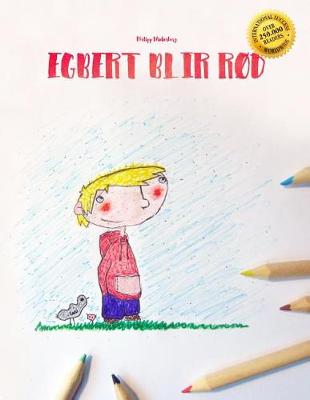 Book cover for Egbert blir rød