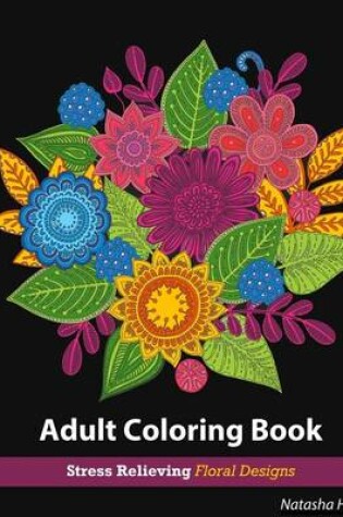 Cover of Flowers Designs Coloring Book