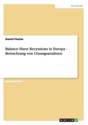 Book cover for Balance Sheet Recessions in Europa