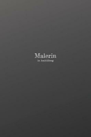 Cover of Malerin in Ausbildung
