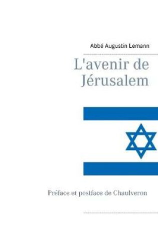 Cover of L'avenir de Jerusalem