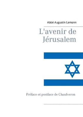 Book cover for L'avenir de Jerusalem