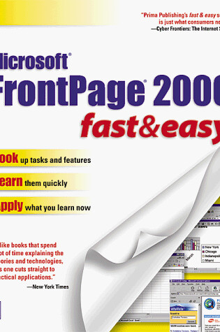 Cover of FrontPage 2000 Fast and Easy