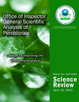 Book cover for Office of Inspector General Scientific Analysis of Perchlorate