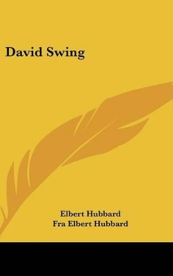 Book cover for David Swing