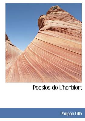 Book cover for Poesies de L'Herbier;