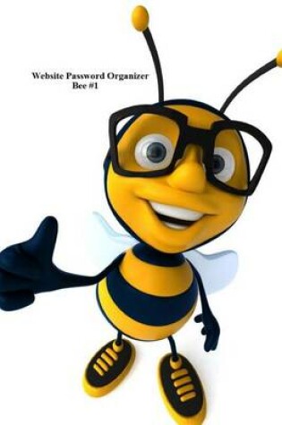 Cover of Website Password Organizer Bee #1