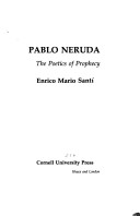 Book cover for Pablo Neruda