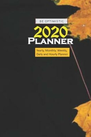 Cover of 2020 planner black