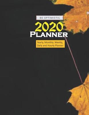 Book cover for 2020 planner black