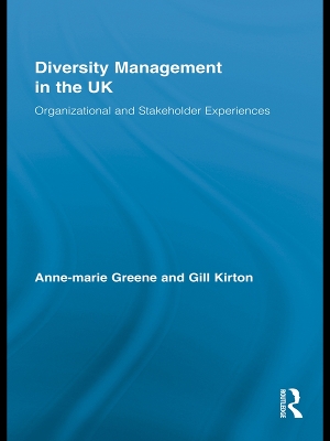 Book cover for Diversity Management in the UK