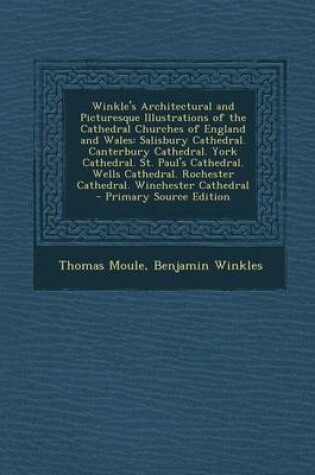 Cover of Winkle's Architectural and Picturesque Illustrations of the Cathedral Churches of England and Wales