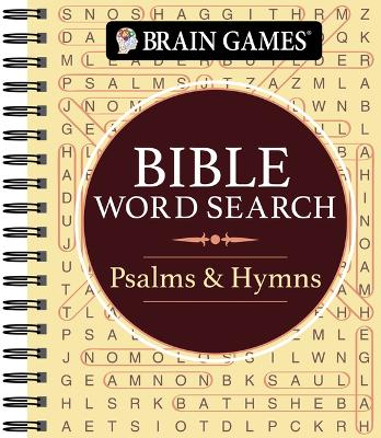 Cover of Brain Games - Bible Word Search: Psalms and Hymns