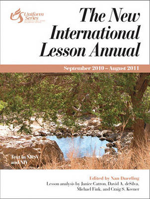Book cover for New International Lesson Annual 2010-2011