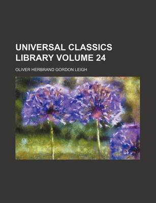 Book cover for Universal Classics Library Volume 24