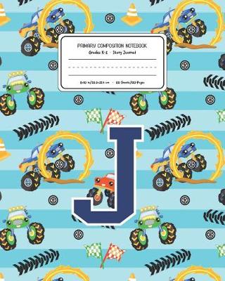 Book cover for Primary Composition Notebook Grades K-2 Story Journal J