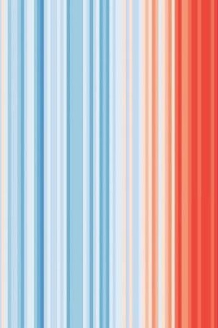 Cover of Global Warming Stripes Notebook