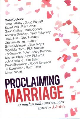 Book cover for Proclaiming Marriage