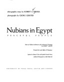 Book cover for Nubians in Egypt