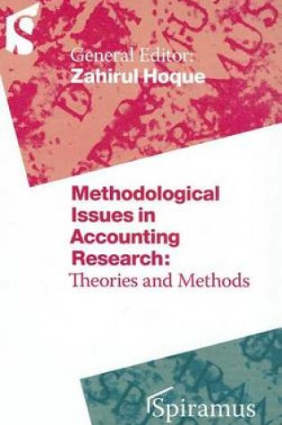 Cover of Methodological Issues in Accounting Research: Theories and Methods