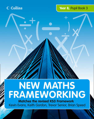 Book cover for New Maths Frameworking - Year 8 Pupil Book 3 (Levels 6-7)