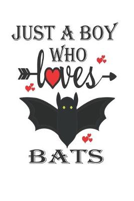 Book cover for Just a Boy Who Loves Bats